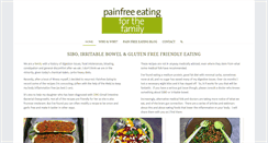Desktop Screenshot of painfreeeating.com